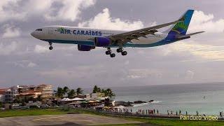 St. Maarten Amazing Plane landing and Takeoff footage at Princess Juliana Airport # 4