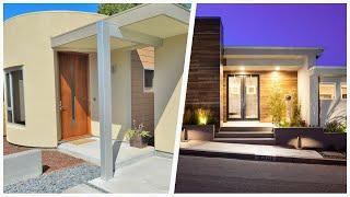 75 Mid-century Modern Stucco Exterior Home Design Ideas You'll Love ⭐️