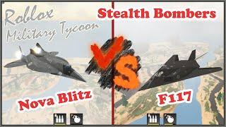 Nova Blitz vs F117, Should You Even Buy Nova Blitz In Military Tycoon Roblox?