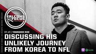 Younghoe Koo discusses his unlikely journey from Korea to NFL | Falcons in Focus Podcast