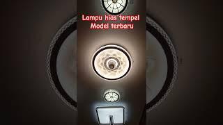 keren !!! lampu hias tempel model terbaru