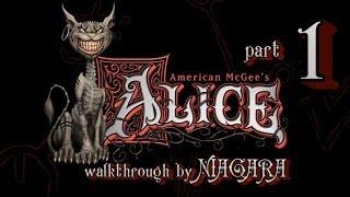 American McGee's Alice Часть 1 "Юдоль скорби и Крепость дверей"