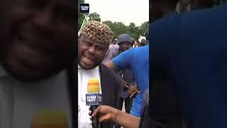 Protester in Abuja calls for reversal of subsidy removal