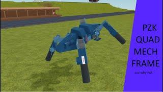 Quad mech frame tutorial for plane crazy