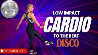 20 MInute Low Impact Cardio Aerobic Workout  All Level to the Beat 