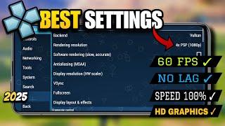 Best PPSSPP Settings For Android | 2025 Edition