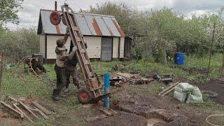 Бабуль часть 3 / Сдача скважины / буровая установка  для бурение под воду