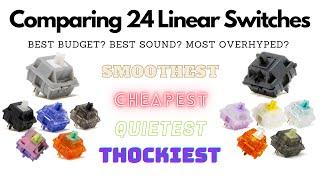 Ultimate Linear Switch Comparison (ft. Zakus, Epsilons, CJs, Oil Kings, and 20 more)