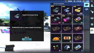 Opening +1200 Free Crates Classic, Premium, Supply, Royal Pass  | PUBG MOBILE