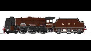 LMS 6100 "Royal Scot" from Crew to Skegness via North America