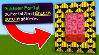 Minecraft ama ÖZEL PORTALLAR VAR ️