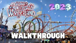 Hyde Park Winter Wonderland 2023 | Walkthrough | London