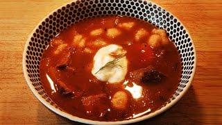 The Best HUNGARIAN GOULASH with CSIPETKE  / professional recipe