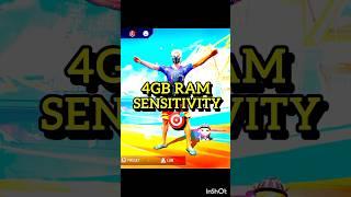 4GB Ram Sensitivity Setting || Free Fire Sensitivity Settings 4GB Ram