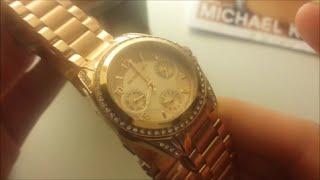 Unboxing - Michael Kors Damenuhr MK5613 (roségold)