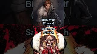 Bigby Wolf vs Sabretooth | #shorts #battle #1v1