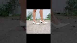 The clatter of high heels is always pleasant #heels #highheels #shorts #asmr #asmrtapping