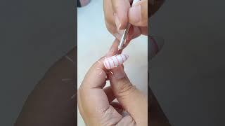 Pink BARBIE Inspired Nail Art #nailart #barbie #nails #shorts #youtubeshorts #nailtutorial