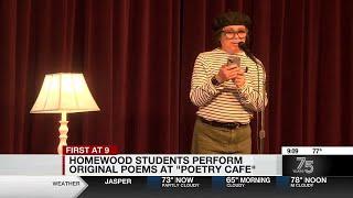 Homewood students perform original poems at 'Poetry Cafe'