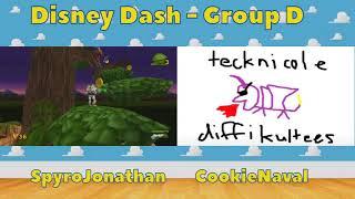 Disney Dash | Round 1 | Group D | SpyroJonathan vs CookieNaval