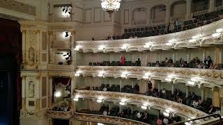 The hall of the Semper Opera - Great architecture - a wonderful experience of musical theater