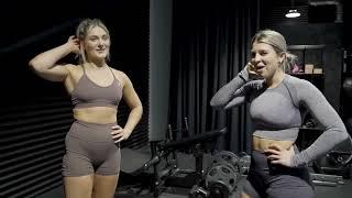 5 Exercises For Bigger Glutes with Milly G & Anna Archer   Gymshark