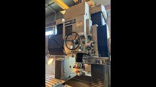 Jig grinding machine HAUSER S50-DR testing under power