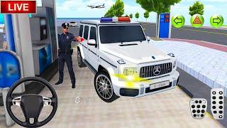 Live Now️funny power Suv Mercedes bullet Train vs motor bike -3D Driving Class Simulation