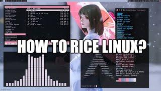 Linux Ricing Crash Course (minimal, simple yet pretty rice for newbies)