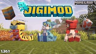 New Digimon Just Dropped | Digimod Mod Showcase 1.20.1