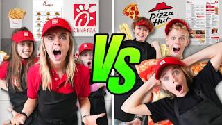 Мы открыли у себя в доме настоящую Pizza Hut и ресторан Chick-Fil-A!