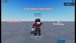 How to make an overhead gui in roblox studio || Free model included in description