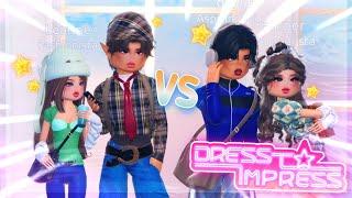 We attempted to play *Dress to Impress* with our cousins... (we suck)