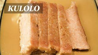 How to Make Hawaiian Dessert - Kulolo (Taro Pudding)