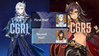 C6R1 Neuvillette & C6R5 Dehya Solo Abyss | 4.2 Spiral Abyss | Genshin Impact