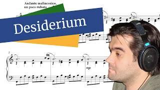 Eduardo Avellar - Desiderium (Valdilice de Carvalho, piano)