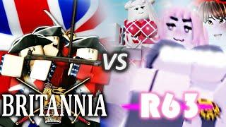 British Empire VS R63 Roblox (LeCringe ep7)