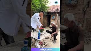 Grandpa vs. Watermelon Ninja!  This Kid's Slicing is DANGEROUSLY Funny! #comedyskit #funnygrandpa