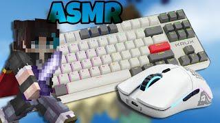 Keyboard ASMR + Mouse Sounds | Hypixel Bedwars