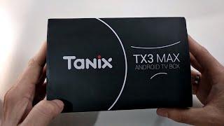 Tanix TX3 MAX Android BOX Unboxing e Review essa é boa