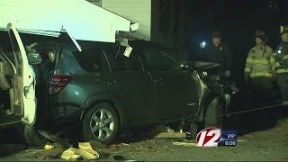 Car crashes into garage