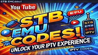 CODES STBEMU WORKING UNLIMITED 2024 | STBEMU PRO 2024 | 05 CODES STBEMU WORKING