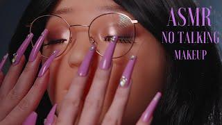 ASMR No Talking  Makeup Transformation ( Layered Sounds )