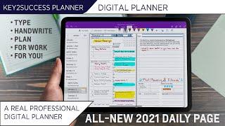 Key2Success Planner Daily Planning Page