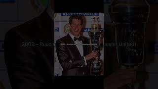  PFA PLAYER OF THE YEAR || 1993 – 2011 ️ #footballshorts #premierleague