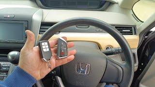 Изготовление дубликата смарт ключа зажигания для автомобиля HONDA FREED