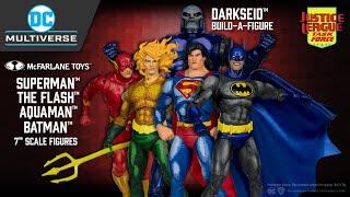 NEW DC Multiverse™ JLTF™ 7" Scale Build-A-Figure line Bundle | Action Figure Showcase