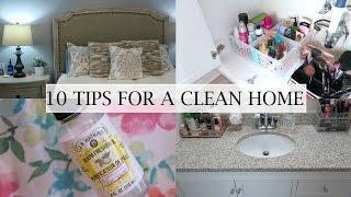 10 Tips For a Clean Home | Erica Lee