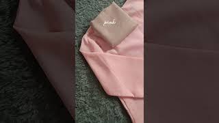 MIX AND MATCH BAJU PINK⁉ dan hijab BUAT KAMU YANG BIMBANG SAMA WARNA #shorts #subscribe