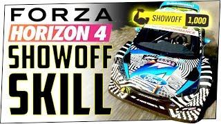 How to perform SHOWOFF SKILL in FORZA HORIZON 4